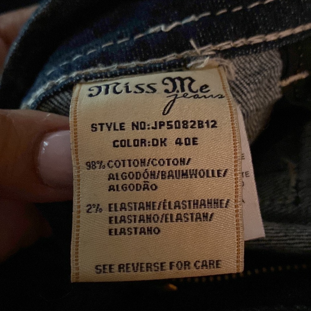 MISS ME bootcut size 29 like new denim jeans. - Picture 4 of 4